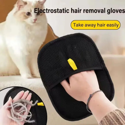 Pet Grooming equipment Gloves Deshedding Glove pet hair remover glove for Dog Cat Rabbit Accessories with Long/Short/Curly Hair