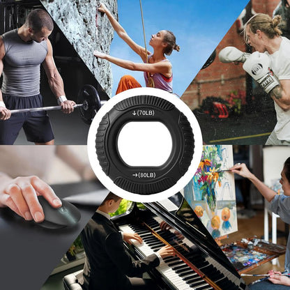 Silicone Finger Gripper Ring Hand Muscle Strengthener Ring Wrist Finger Trainer Exercise Carpal Expander Workout Fitness Device