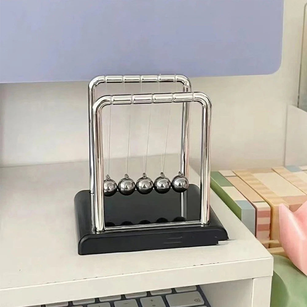 Newton's Cradle Kinetic Ball Desk Toy – Office Decor