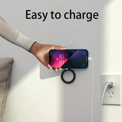 MagSafe Magnetic Phone Holder Ring Stand for iPhone 14/13/12 - Universal Wall & Car Mount for iPad Tablet