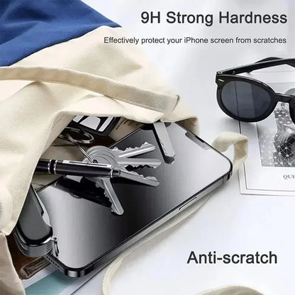 1-5PCS Anti-Spy Glass for iPhone 15 14 13 12 11 16 17 Pro Max Mini X XS XR 7 8 6 Plus Privacy Screen Protector For iPhone 17