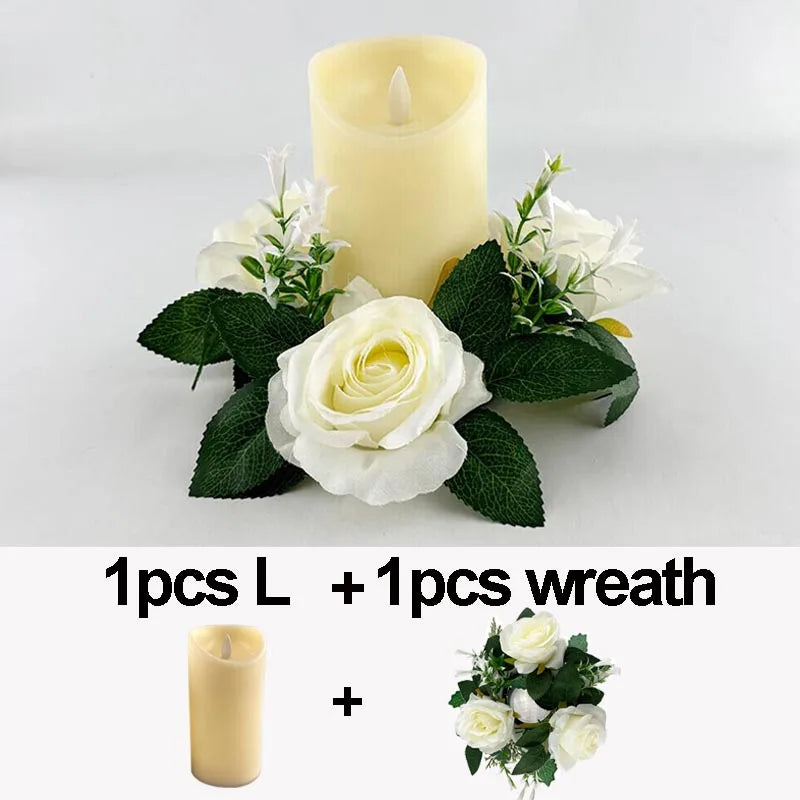 Moving Wick LED Candle Glowing Dancing Flame Candles Kid & Pet Safe Decoration Wholesale Electric Candle for Wedding Party Decor