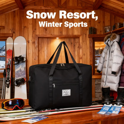 Foldable Multi-Purpose Storage Tote Bag, Space-Saving Travel Organizer for Closet and Trip Use