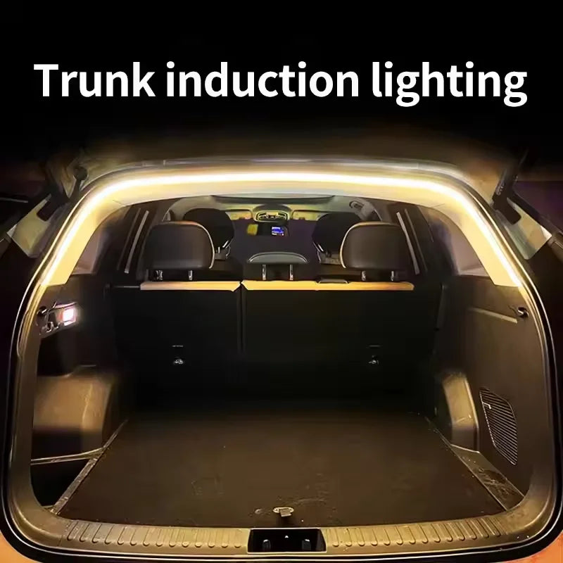 LUMERIS LED Car Trunk & Ambient Light Strip — Auto Sensing