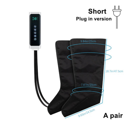 Massage Boots Air Wave Massager Leg and Foot smart air bag Massager to promote blood circulation