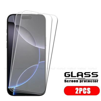 1/2/3/4Pcs For iPhone 17 Pro Max Glass iPhone 17 Tempered Glass Transparent Clear 9H Protective Screen Protector iPhone 17 Air