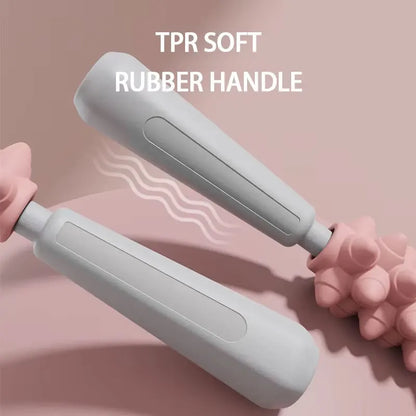 Yoga Massage Stick Yoga Fitness Wolf Teeth Muscles Massage Stick Calves Thighs Quadriceps Arm Forearm Relaxation Artifact Roller