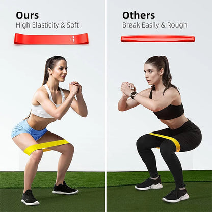 Latex Resistance Bands Set for Fitness and Yoga