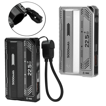 21700 Battery Holder Power Bank Case PD 20W Fast Charging Built-in Cable Detachable Power Bank DIY Battery Case