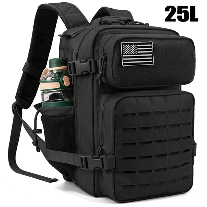 25L/45L trekking backpack, suitable for travel, sports and daily use. Applicable to camping, outdoor sports and daily activities