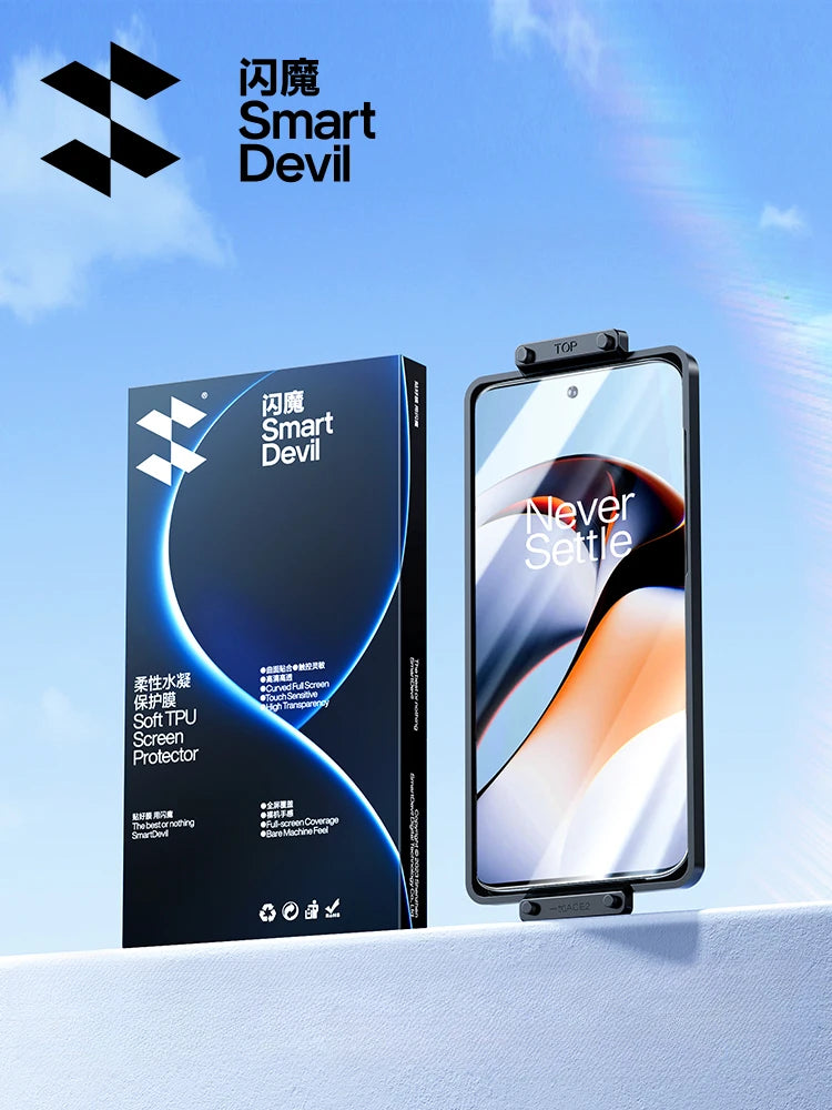 SmartDevil Screen Protector for OnePlus 13 12 11 ACE5 Soft Protective Film for OnePlus10 9 Full Cover Full Glue HD Hydrogel Film