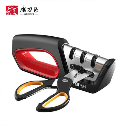 4-in-1 Kitchen Knife & Scissors Sharpener