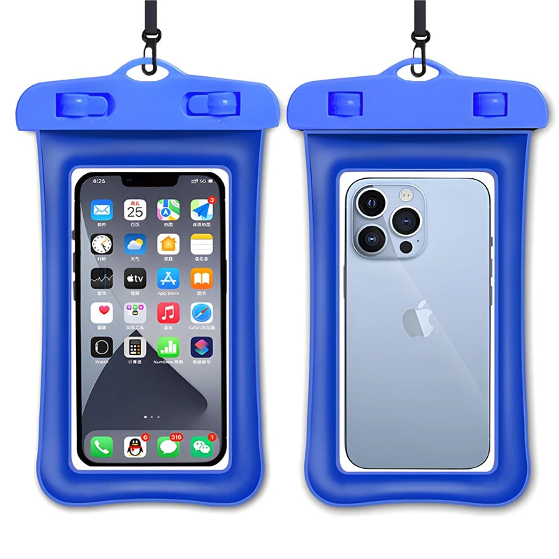 IPX8 Universal Waterproof Phone Cases For iPhone 15 14 13 12 11 Pro Max Water Proof Bag Swim Cover For Samsung S23 S22 S21 Ultra