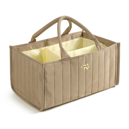 PANGDUBE Fashion Diaper Stackers & Caddies Waterproof Baby Diaper Organizer Bag Foldable Storage Bag for Baby Things