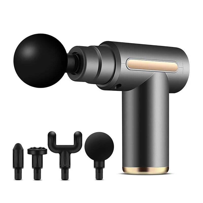 Mini Fascia Gun Deep Tissue Massage Gun Muscle Relaxation Massage Protable Body Massager Handheld Percussion Vibration Massager