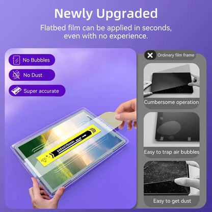 For iPad Air M2 M3 Tempered Glass Screen Pro 11/13 M4 M5 Protector Film for 5/6/7/8/9/10th Gen 11th A16 Air4/5 Mini6 Air3 10.5