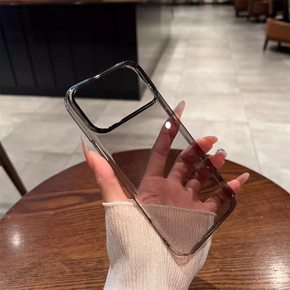 Slim Clear Matte iPhone Case – Frosted Hard PC Cover