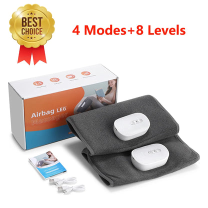 Eletric 360° Air Pressure Calf Massager Wireless Leg Massage 3 Mode Airbag Compresstion Relax Foot Calf Muscle Relieve Fatigue