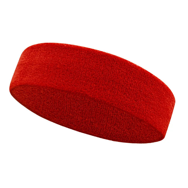 AOLIKES 1PCS Sweatbands Sports Headband - Terry Cloth Moisture-Wicking Sports Towel Headband for Tennis,Basketball,Running,Gym