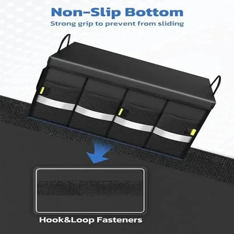 Big Capacity Car Storage Box Car Trunk Organizer Eco-Friendly Super Durable Collapsible Cargo Storage Tool Auto Trucks Trunk Box