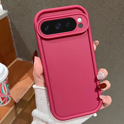 Soft  Solid Color Case For Google Pixel 10 9 8 7 Pro 9A 8A 7A Pixel 10 9 Pro XL Shockproof Cover For Pixel 7 8 9 Pro Phone Cases