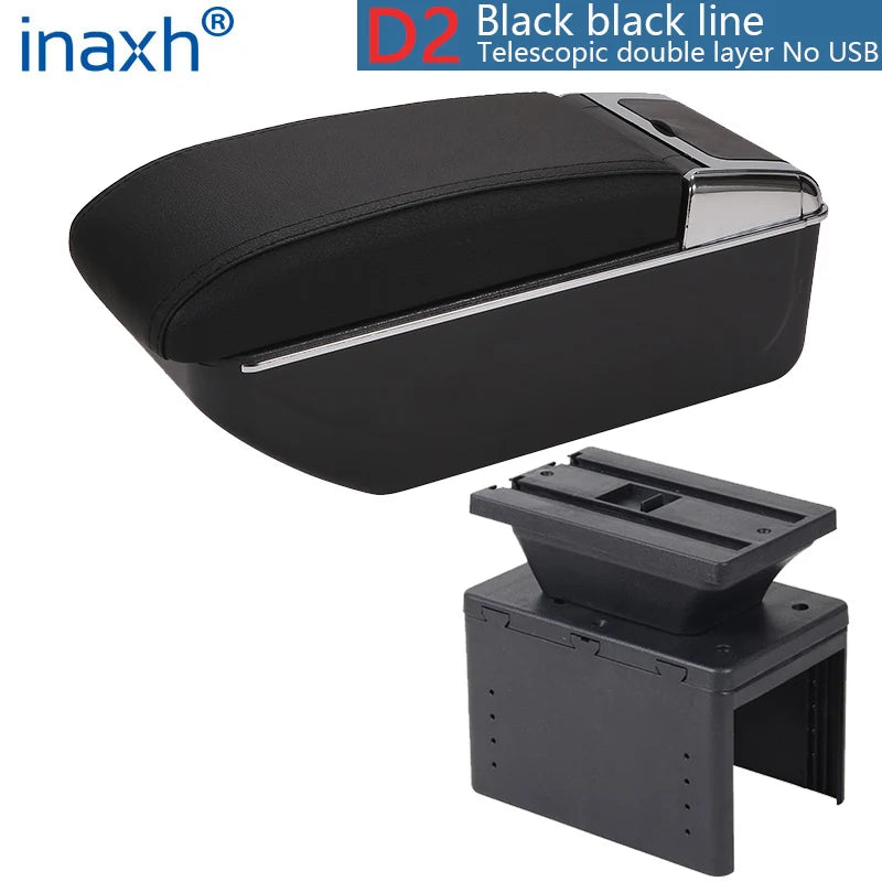 Universal Car Armrest Central Universal Model Armrest Box Car Accessories Storage Box Modification Retrofit Parts