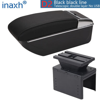 Universal Car Armrest Central Universal Model Armrest Box Car Accessories Storage Box Modification Retrofit Parts