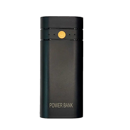 New 5V 2A 2x18650 Power Bank Box Kit Anti Reverse Connection TYPE-C Output Ports Plastic Shell Portable Battery Charger Case
