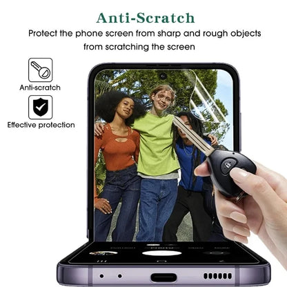 4Pcs Inside Hydrogel Film for Samsung Galaxy Z Flip 5 4 3 TPU Screen Protector