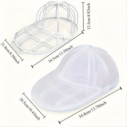 Hat cleaning cage for washing machines, hat cleaner with mesh bag,Hat bags or hat racks can be purchased separately.