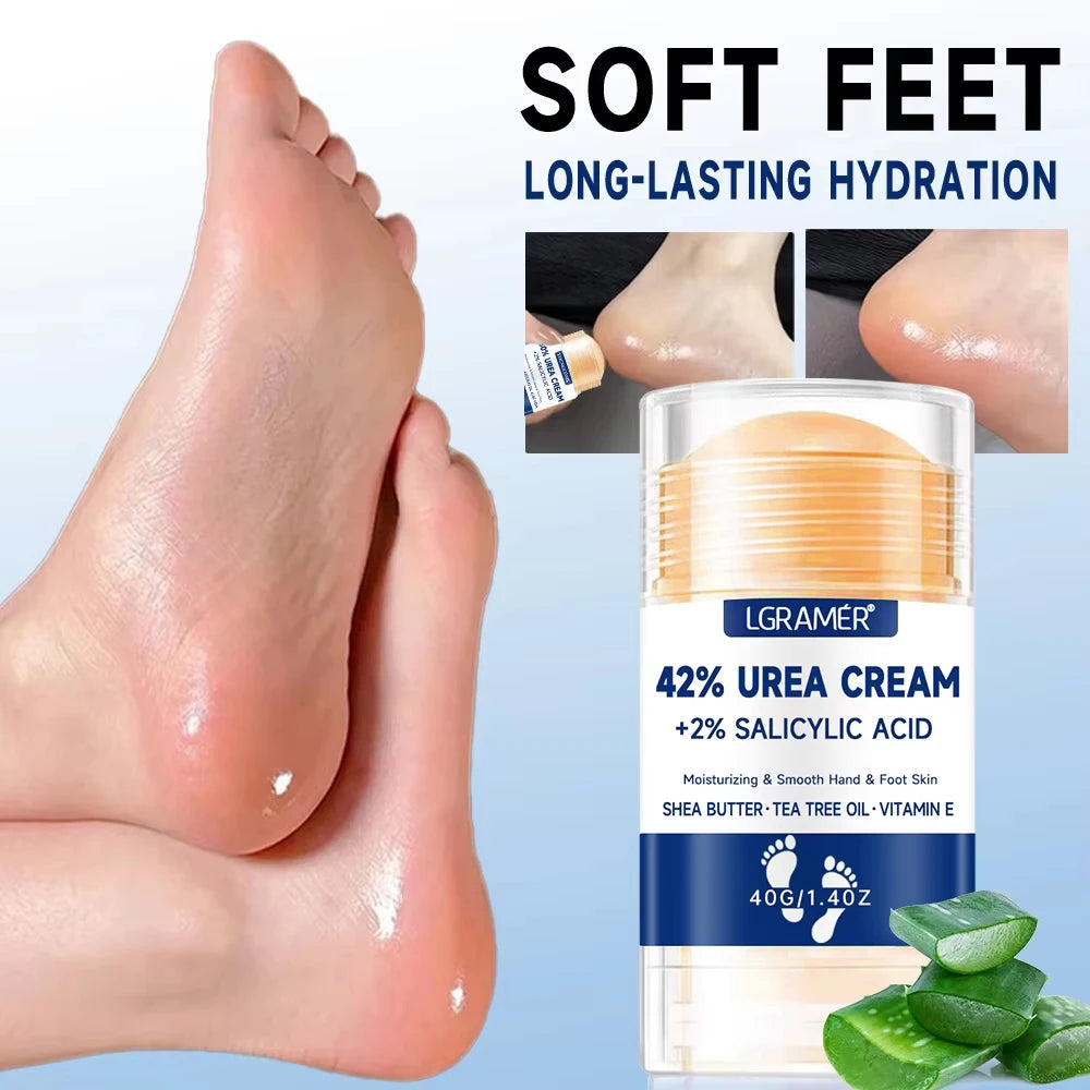 42% Urea Foot Cream + 2% Salicylic Acid Intensive Hydrating Foot And Hand Care Moisturizing Foot Cream And Hand Cream