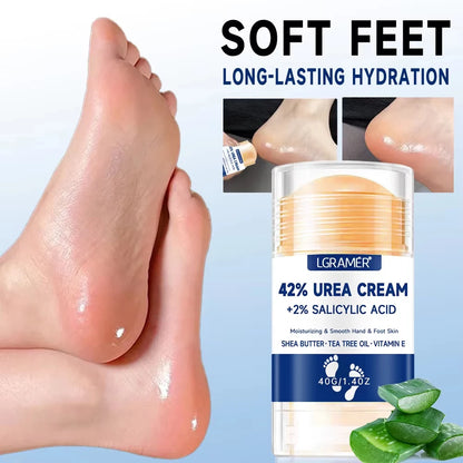 42% Urea Foot Cream + 2% Salicylic Acid Intensive Hydrating Foot And Hand Care Moisturizing Foot Cream And Hand Cream