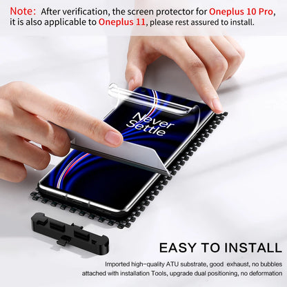 SmartDevil Screen Protector for OnePlus 13 12 11 ACE5 Soft Protective Film for OnePlus10 9 Full Cover Full Glue HD Hydrogel Film