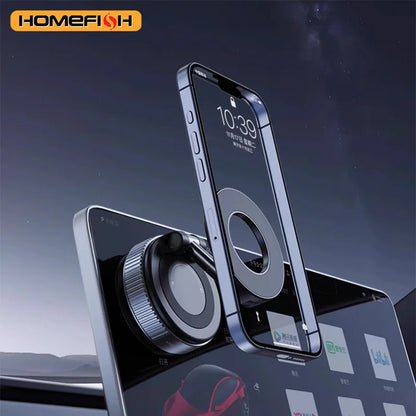 HOMEFISH K007 Magnetic Phone Holder｜Three-axis Rotation For Free Adjustment｜A Convenient Choice For Multiple Scenarios.