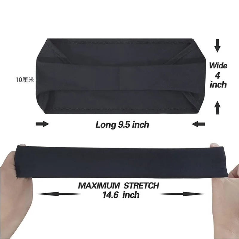 Stretch Sports Headband Sweatband for Gym, Running, and Yoga
