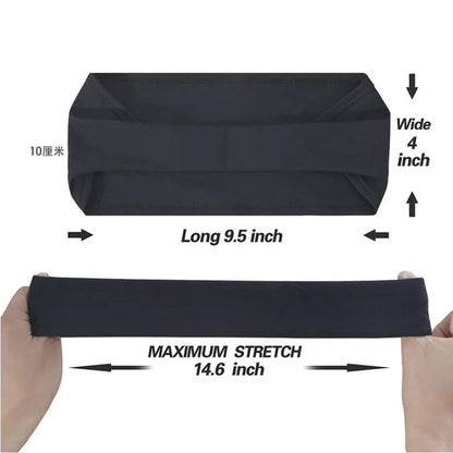 Stretch Sports Headband Sweatband for Gym, Running, and Yoga