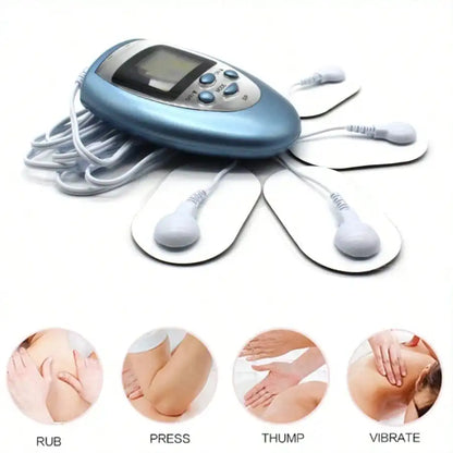 2026Electric Pulse Massager TENS EMS Electrical Nerve Muscle Stimulator Electrostimulator Low Frequency Massage Device