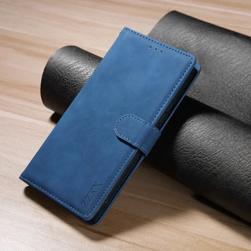 Wallet With Card Slot Flip Leather Case For Samsung Galaxy A05s A07 A13 A14 A15 A16 A17 A26 A34 A35 A36 A52 A53 A54 A55 A56 A71