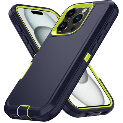Armor Shockproof iPhone Case – Hard PC + TPU Back Cover
