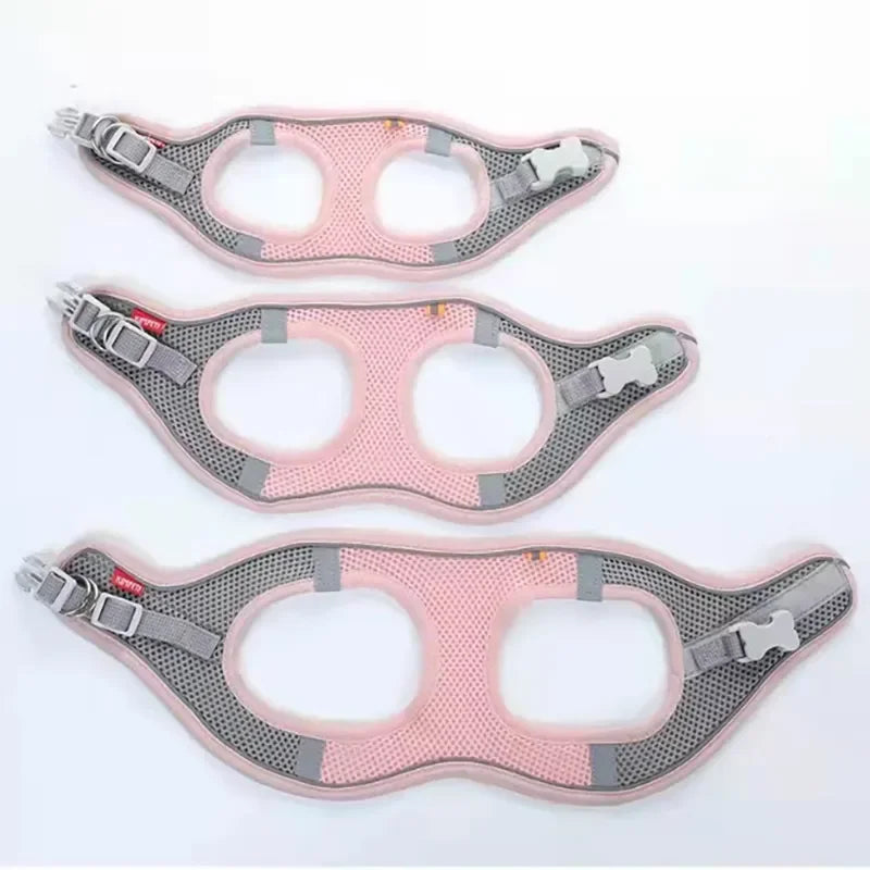 Reflective Adjustable Harness and Leash Set for Cats and Dogs