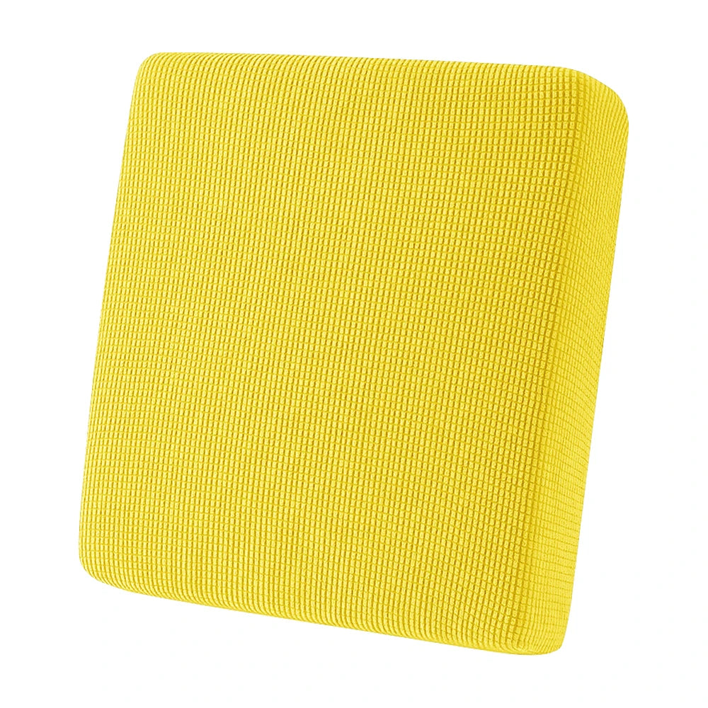 Jacquard Patio Sofa Cushion Cover Universal Outdoor Stretch Sofa Cover Solid Color Cushion Protector Waffle Pattern
