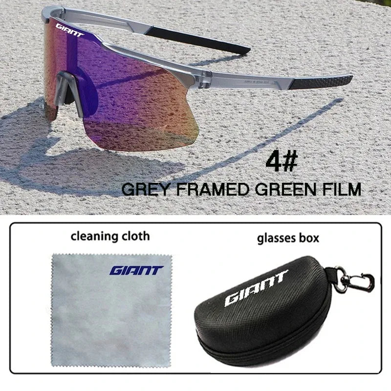 giant cycling sunglasses men and women MTB Road Bicycle cycling sunglasses Outdoor Lenses With case glasses Cycling goggle