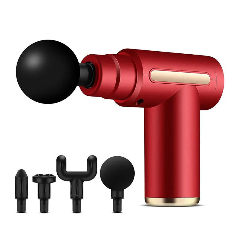 Mini Fascia Gun Deep Tissue Massage Gun Muscle Relaxation Massage Protable Body Massager Handheld Percussion Vibration Massager