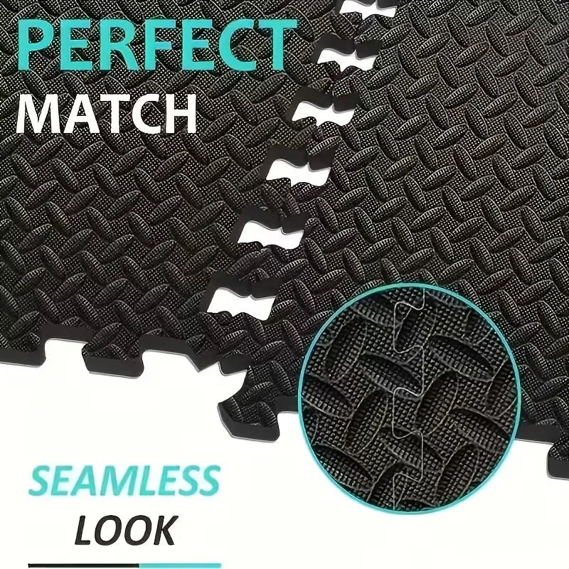 16-Piece Interlocking EVA Foam Floor Mat for Home Gym and Yoga
