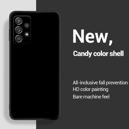 Liquid Silicone Case for Samsung Galaxy A52 A72 A13 A23 A33 A53 A73 A04 A04E A14 A15 A24 A25 A34 A35 A55 A54 A22 A32 5G Cover