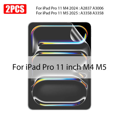 2PCS Paper Film Like For iPad 11th A16 10 9 9th 10th Generation Pro 13 M4 M5 12.9 Screen Protector Ipad Air 11 5 4 M3 M2 Mini 7