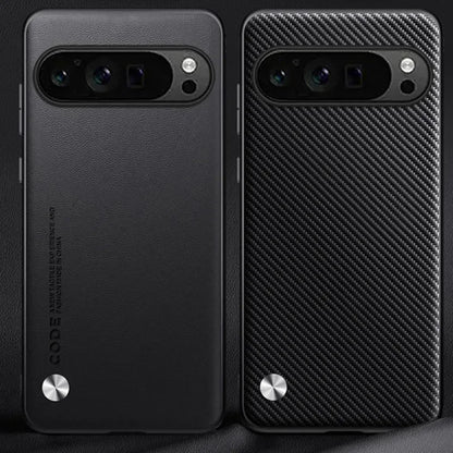 Luxury Leather Phone Case for Google Pixel 10A 10 11 XL 9A 9 Pro 8Pro 7 6 Pro 8A 7A 5A 4 Plain Skin Shockproof Soft Back Cover