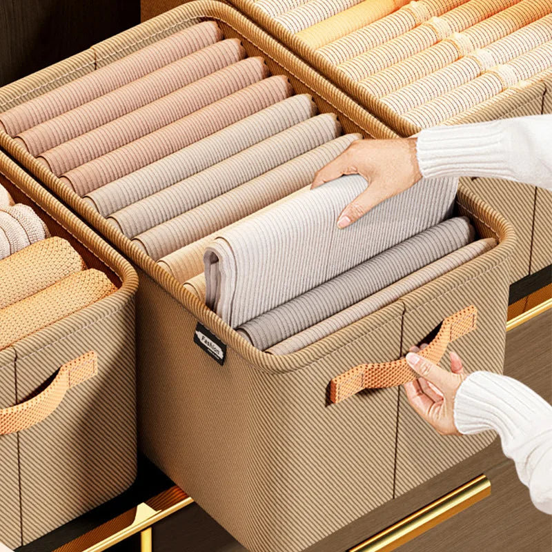 Non-Woven Clothes Storage Organizer – Foldable Wardrobe Drawer Bag