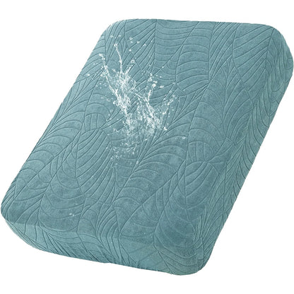 Waterproof Stretch Sofa Cushion Cover Jacquard Fabric Pure Sofa Cover Removable Protector Couch Cover Chaise Lounge Living Room