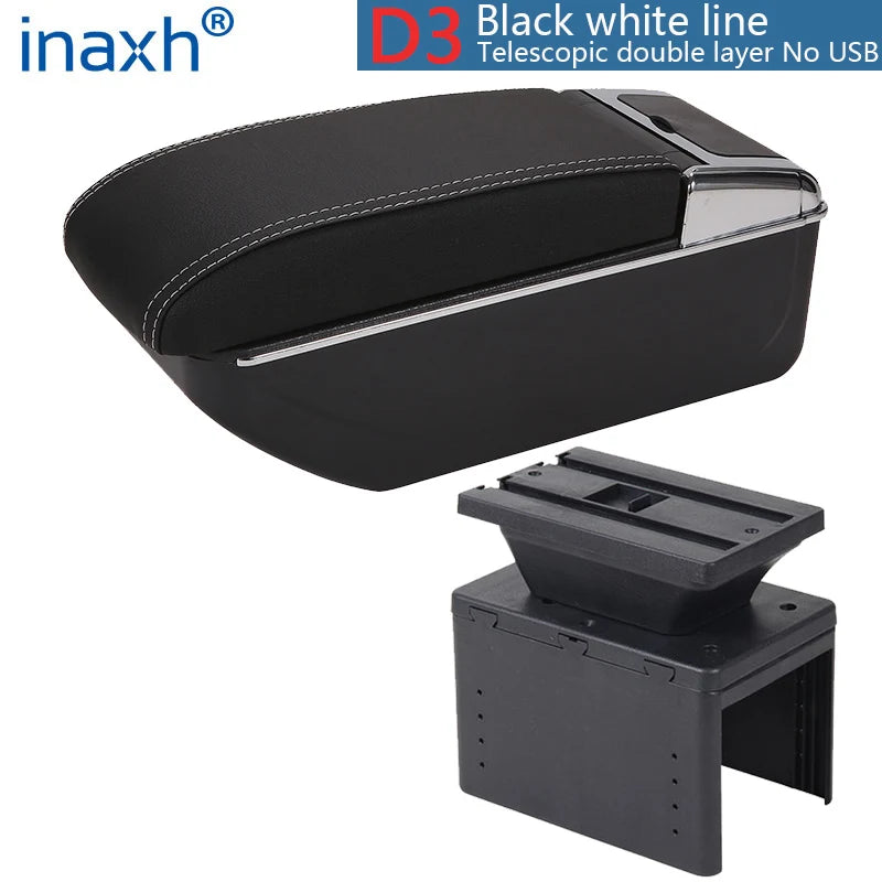 Universal Car Armrest Central Universal Model Armrest Box Car Accessories Storage Box Modification Retrofit Parts